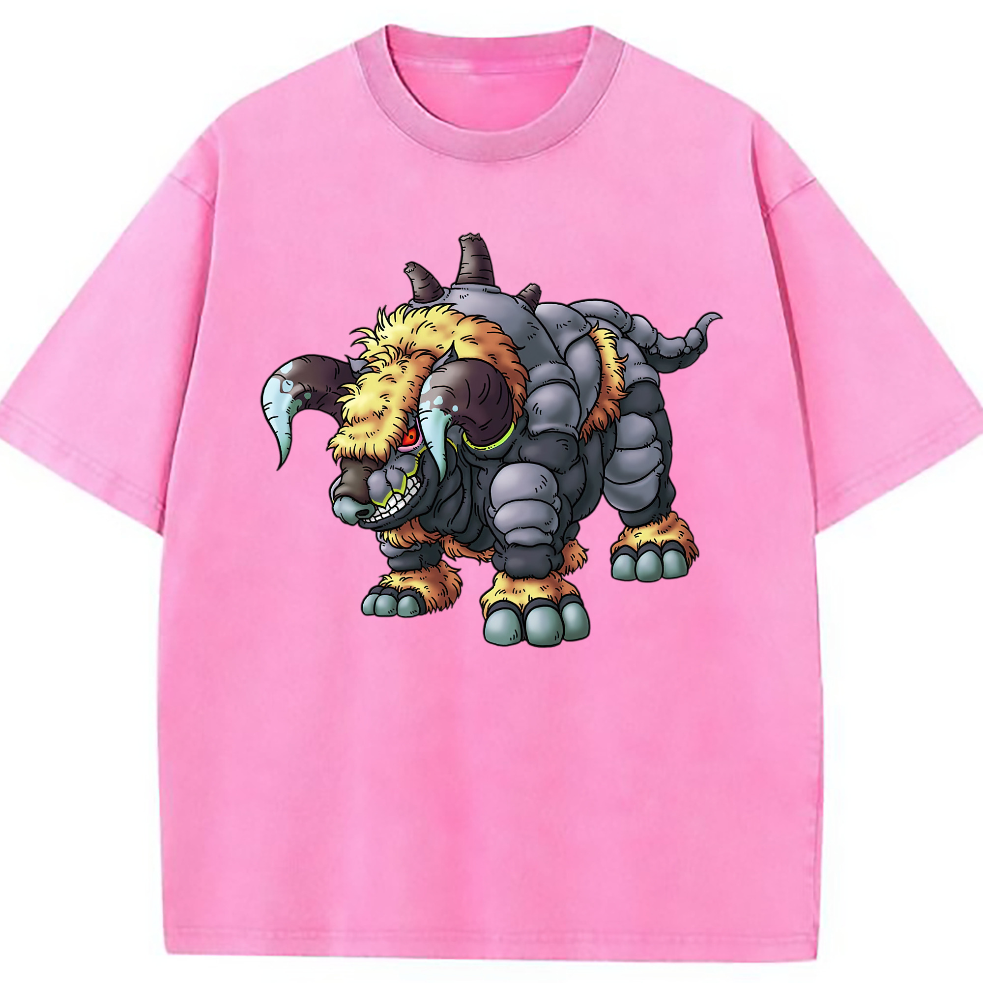 （画像用） ドラゴンクエスト Doragon Kuesuto Dragon Quest 綿100% ヴィンテージ風 半袖Tシャツ（フロントプリント）